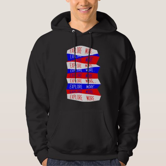 Verken Meer Hoodie (Voorkant)
