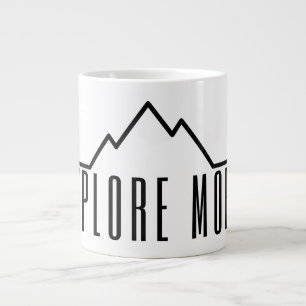 Verken Meer Minimalistische Berg Specialty Mok