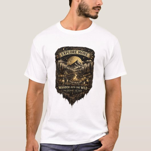 Verken Meer T-shirt (Voorkant)