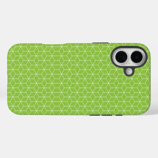 Verken moderne optische illusies met kubuspatroon Case-Mate iPhone case (Achterkant (horizontaal))