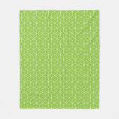 Verken moderne optische illusies met kubuspatroon fleece deken (Voorkant)
