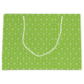 Verken moderne optische illusies met kubuspatroon groot cadeauzakje (Voorkant)