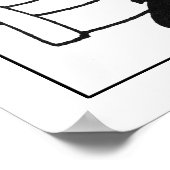 Verken niet in de wachtkamer poster (Hoek)