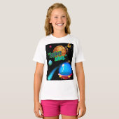 Verken oneindigheid t-shirt (Voorkant volledig)