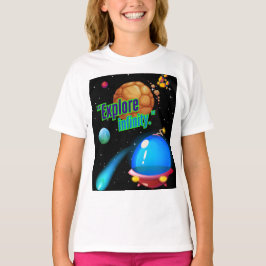 Verken oneindigheid t-shirt