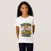 Verken Ontdek Leer Cute Fox T-Shirt | Kinderen (Voorkant volledig)