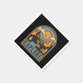 Verken tekstontwerp servet (Hoek)