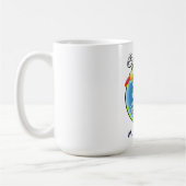 Verken Troncones Mexico retro logo Koffiemok (Links)