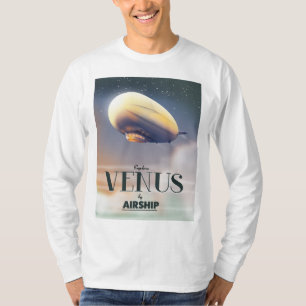 Verken Venus per luchtschip T-shirt