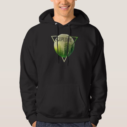 Verken wandelingscampagne hoodie (Voorkant)