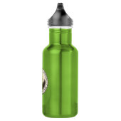 Verken Wander Ontdek Groen Bergwater Waterfles (Rechts)