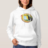 Verken Zuid-Amerika vintage logo Hoodie (Voorkant)