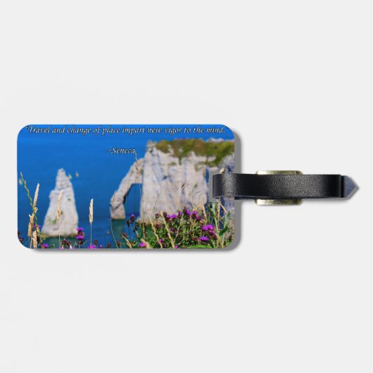 Verkennen. Droom. Ontdek Bagagelabel (Achterkant horizontaal)