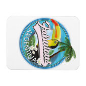 verkennen fantastische Argentijnse logo Magneet (Horizontaal)