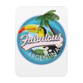 verkennen fantastische Argentijnse logo Magneet (Verticaal)