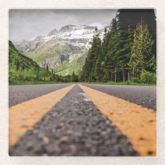 Verkennen Glazen Onderzetter (Voorkant)