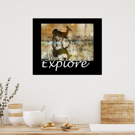 Verkennen Poster (Keuken)