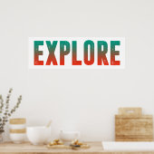 Verkennen Poster (Keuken)