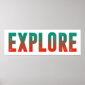 Verkennen Poster (Voorkant)