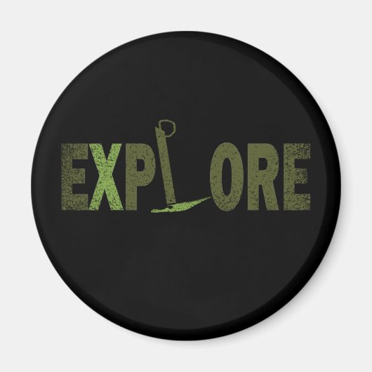 verkennen van het klimmen van oeverstenen in de op magneet (Voorkant)