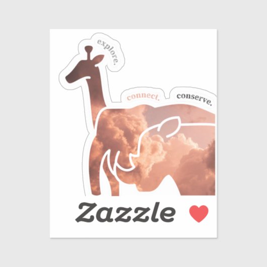 Verkennen, verbinden, besparen sticker (Vel)