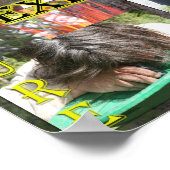 verkennende gele mantel poster (Hoek)