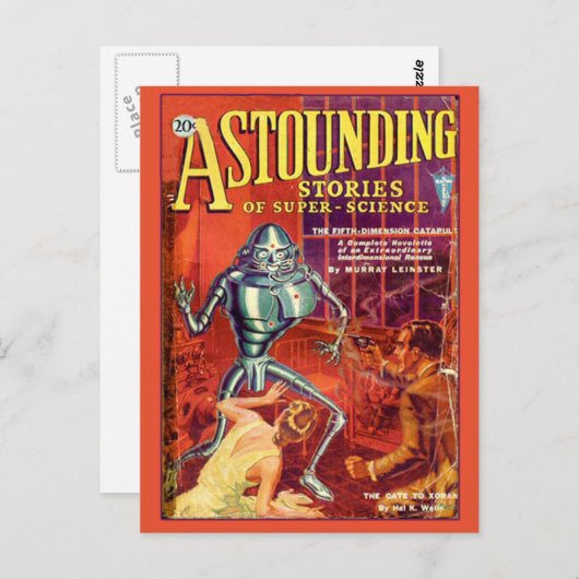 Verkennende verhalen van Superwetenschap Jan 1931 Briefkaart (Voorkant / Achterkant)