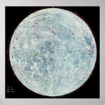 Verkenner Apollo en Luna Maan Missies