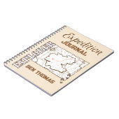 Verkenner Expeditie Spiraal Notebook Notitieboek (Linkerzijde)