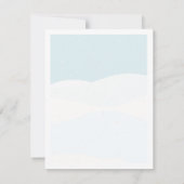 Verkenner met mooie biggen en cadeaus kaart (Achterkant)