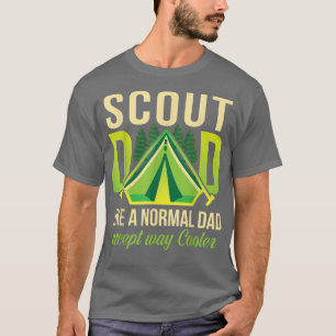 Verkenner Papa Als Een Normale Papa Behalve Dan Wa T-shirt
