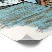 Verkenner waterserie #1 poster (Hoek)