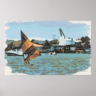 Verkenner waterserie #1 poster