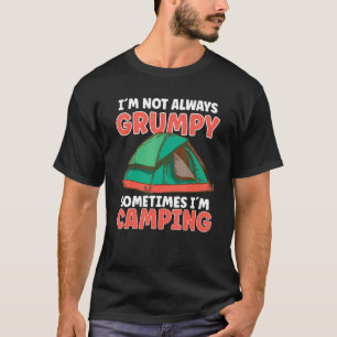 Verkenners Kamperen Buiten Kampvuur Wandel Backpac T-shirt