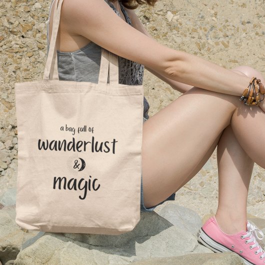 Verkenning met Wanderlust en Magic Adventure Trave Tote Bag