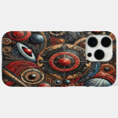 Verkenning van kosmische patronen in buitenaardse  Case-Mate iPhone case (Achterkant (horizontaal))