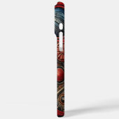 Verkenning van kosmische patronen in buitenaardse  Case-Mate iPhone case (Achterkant / Links)