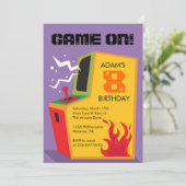 Verkenningen van de feestdag van Arcade Video Game Kaart (Staand voorkant)