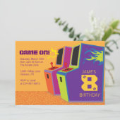 Verkenningen van de feestdag van Arcade Video Game Kaart (Staand voorkant)