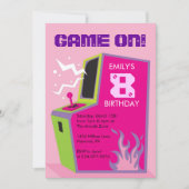 Verkenningen van de feestdag van Arcade Video Game Kaart (Voorkant)