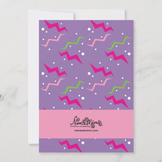 Verkenningen van de feestdag van Arcade Video Game Kaart (Achterkant)