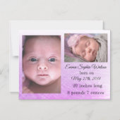 Verkenningsmagneet voor speciaal babymeisje magnetische uitnodiging (Voorkant)