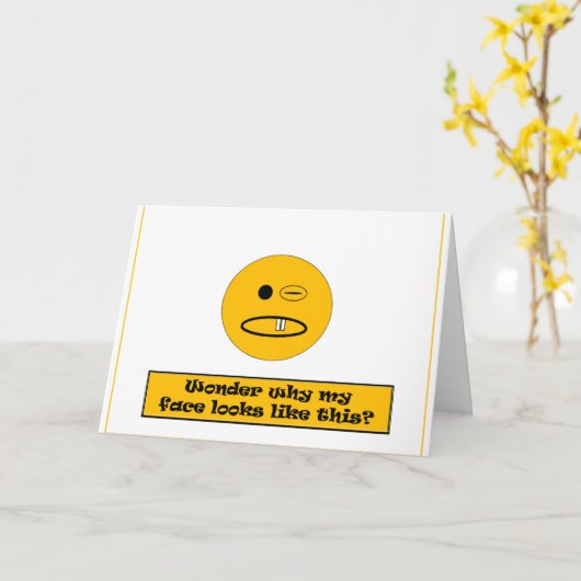 VERKERINGSKAART/VALENTIJN/VERJAARDAG KAART (Gele Bloem)