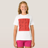 Verketting Flowers T-shirt (Voorkant volledig)