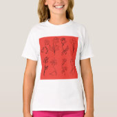 Verketting Flowers T-shirt (Voorkant)