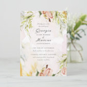 Verketting in het huwelijk van de Verf van de Lent Kaart (Staand voorkant)