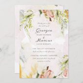 Verketting in het huwelijk van de Verf van de Lent Kaart (Voorkant / Achterkant)