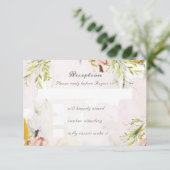 Verketting in het huwelijk van de Verf van de Lent RSVP Kaartje (Staand voorkant)