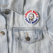 Verkies Bill First Man! Knoop Ronde Button 5,7 Cm (In situ)