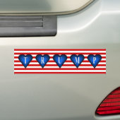 Verkies Donald Trump! ~ Maak Amerika weer geweldig Bumpersticker (Op auto)